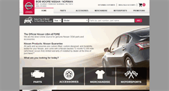 Desktop Screenshot of bobmoorenissannormanparts.com